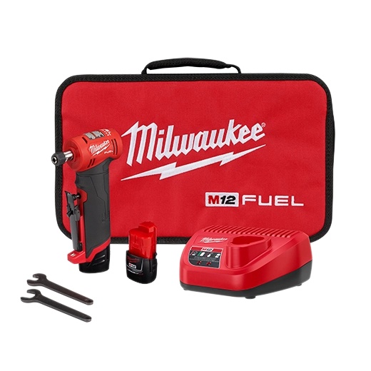 Picture of Milwaukee Electric Tool 2485-22 M12 1/4 Right Angel Die Grinder Kit